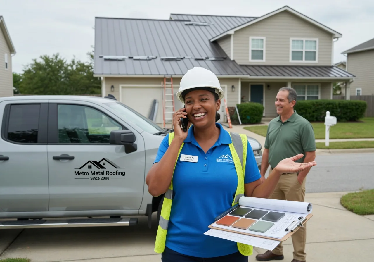 Storm Damage Metal Roof Repair in Cropseyville, NY